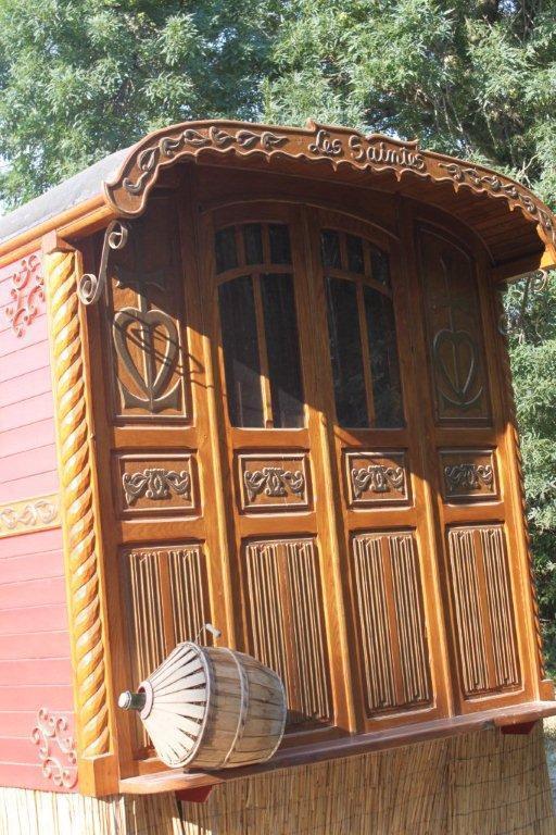 La Roulotte "Les Saintes" B&B 외부 사진